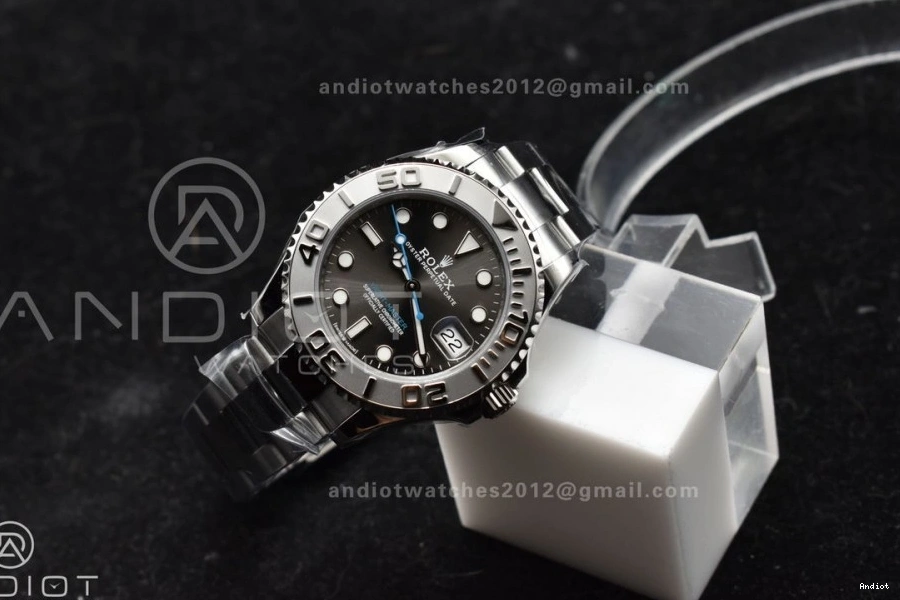 A2824 Bracelet Gray CVSF Dial SS 1:1 37mm Yacht-Master 316L and Best Case Edition 268622 1206